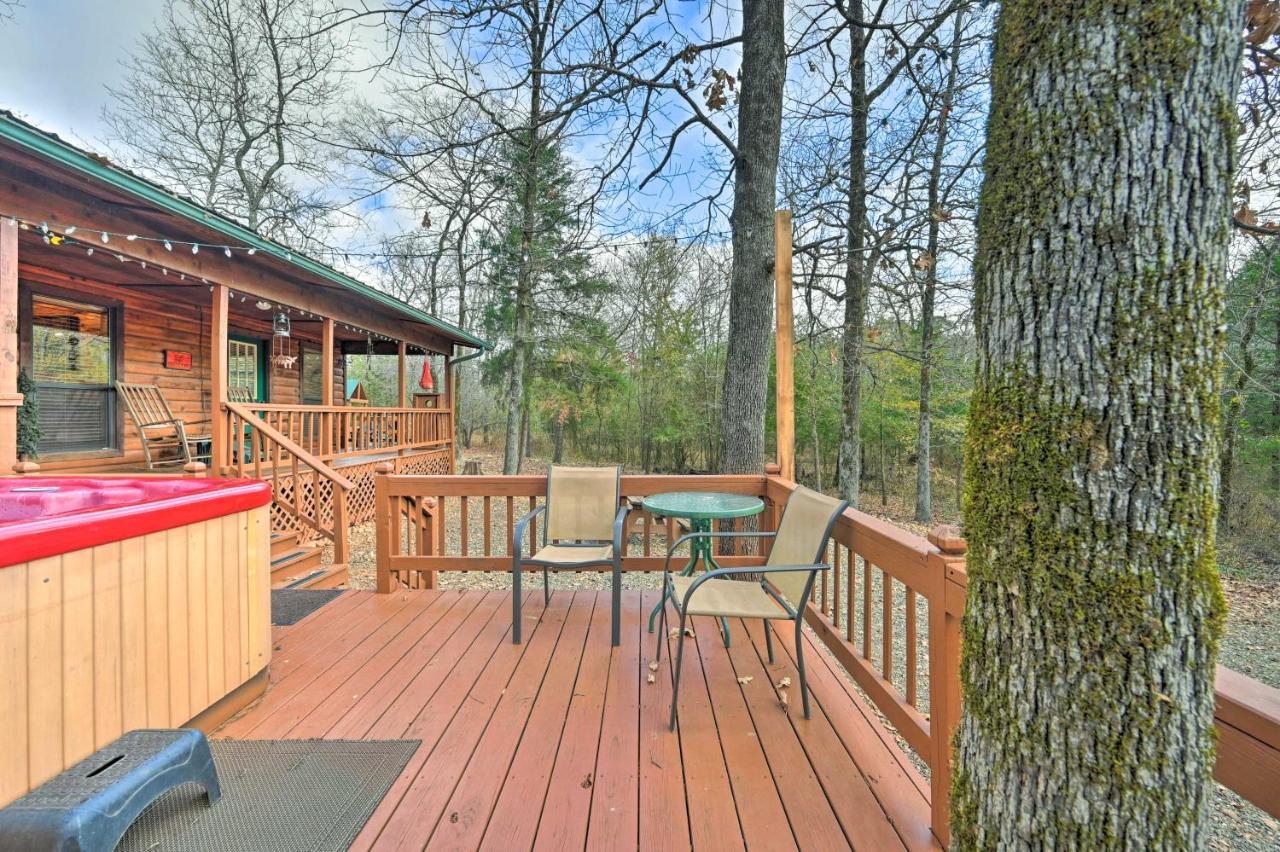 Quiet Woodsy Getaway With Hot Tub In Broken Bow Villa Stephens Gap Eksteriør bilde