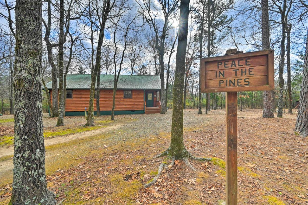 Quiet Woodsy Getaway With Hot Tub In Broken Bow Villa Stephens Gap Eksteriør bilde